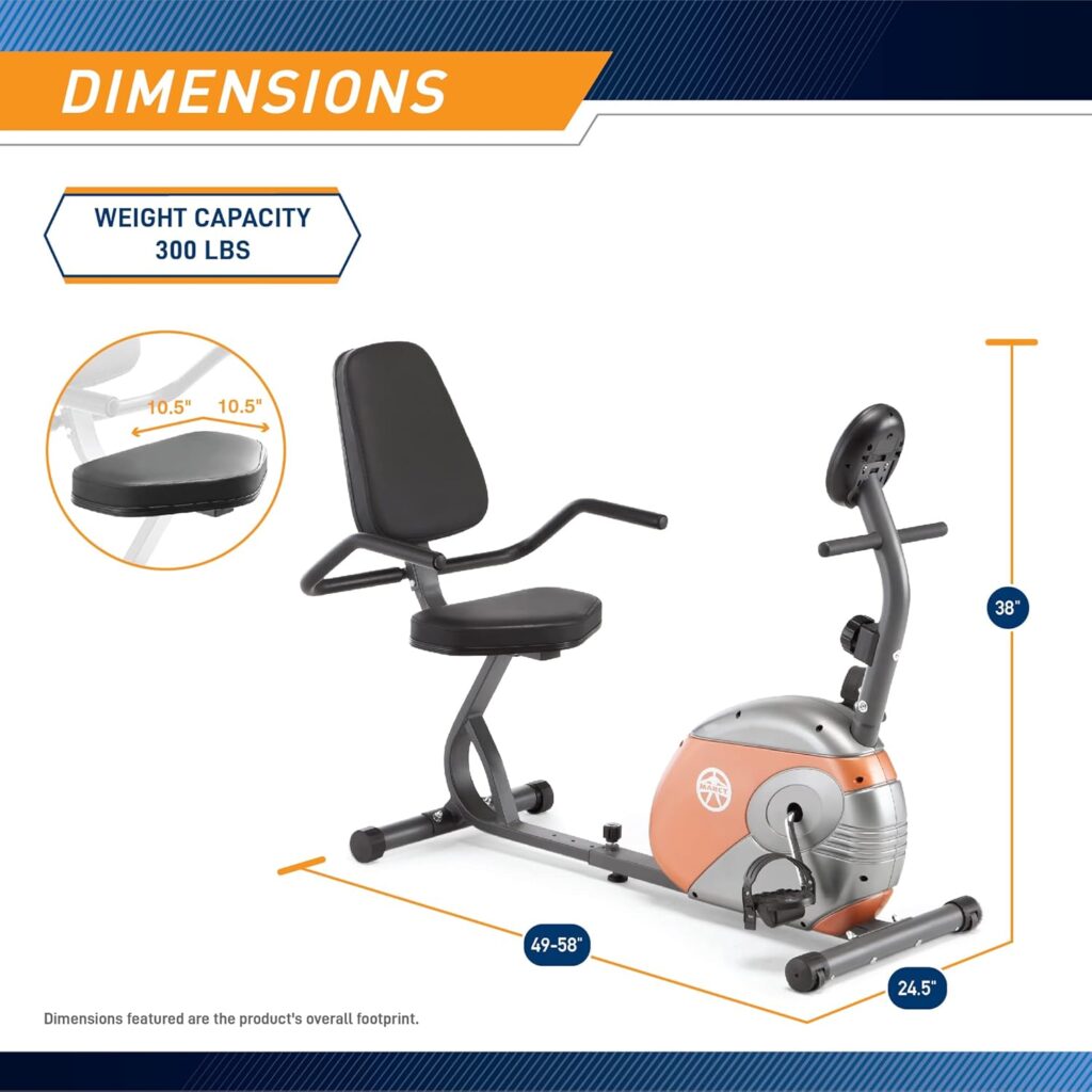Marcy Home Fitness Personal Exercise Bike 